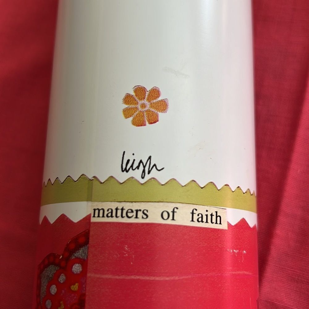 Leigh Standley Stainless Steel water bottle, vintage design - Picture 4 of 9